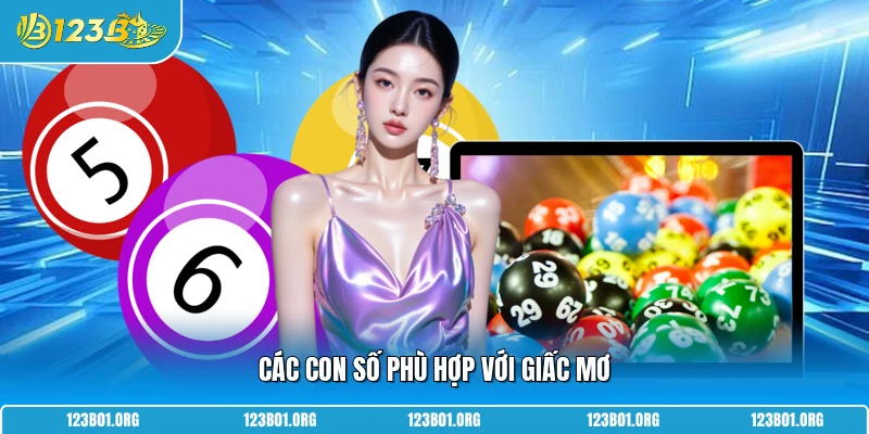 Các con số phù hợp với giấc mơ
