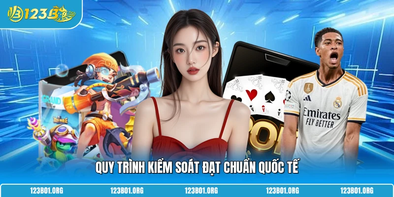 Quy trình kiểm soát đạt chuẩn quốc tế
