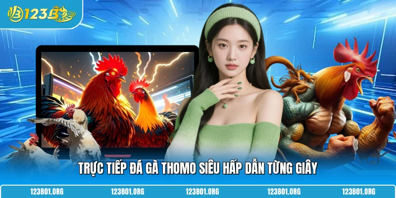 Trực tiếp đá gà Thomo siêu hấp dẫn từng giây